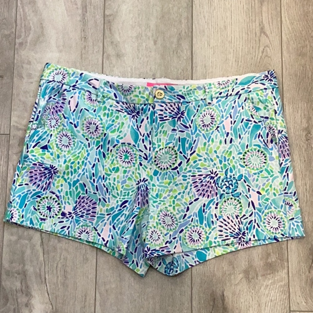 Lilly Pulitzer 14 Callahan Knit Shorts